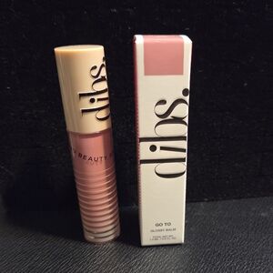 Dibs Lipgloss Go To Glossy Balm in Effortless Pink